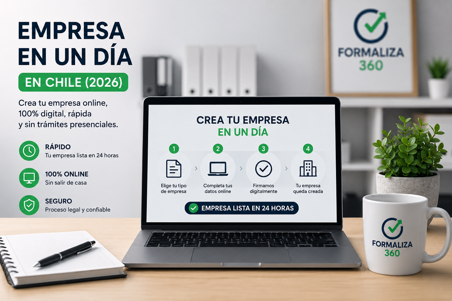 Empresa en un Día en Chile